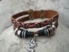 2010 Fashion newest styles Leather Bracelet