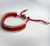 Handmade Braided fashion bracelets, Copper / Zinc Alloy New Knotted friendship bracelets.