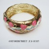 2011 fashion plating alloy bangle