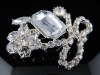 Wholesale lovely crystal alloy brooch