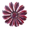 Wholesale fashion flower brooch costume jewellry
