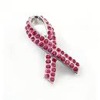 Wholesale breast cancer brooch, pink ribbon jewelry