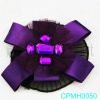 Wholesale Purple flower clip pin CPMH0050