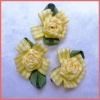 Wholesale fabric flower pattern garment accessories