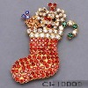 Wholesale the most popular christmas brooch