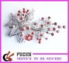 Wholesale top grade rhinestone brooch