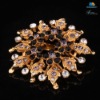 Wholesale Clear crystal alloy brooch