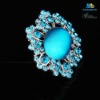 Wholesale Fashion Alloy Rhinestone Brooch