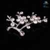 Wholesale Unique tree crystal brooch