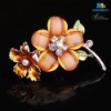 Wholesale Alloy Rhinestone Crystal Brooch