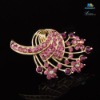 New fashion alloy brooch