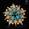 Top fashion rhinestone brooch