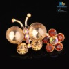Fashion Butterfly Flower Brooches
