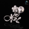 Fancy Sapphire Crystal Brooches