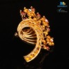 Unique Design Topaz Crystal Brooches Pins