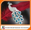 Wholesale 2011 fashion style peacock rhinestone brooch