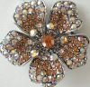 Wholesale Flower Crystal Brooch