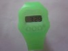 Wholesale digital silicone watch