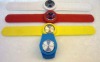Wholesale fashion silicone slap watch