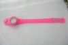 Wholesale juding pop siicone wrist watch