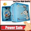 Power seller! Fashion cartoon watch snoopy watch children wrist watches kids watchs A026 wholesale