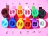Wholesale 100pcs/lot clever and favorite wrist silicon watch