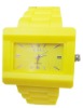 Wholesale square silicone watch