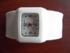 Wholesale Square Face Silicone Slap Watch