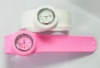 Wholesale New design!silicone slap watch