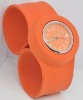 Wholesale Fashion Digital Silicone Snap Watches Bands