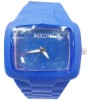 Wholesale square silicone watch