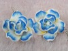 Wholesale handwork polymer clay flower earring