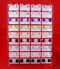 Wholesale Square zircon diamond Studs Earring 6x6mm