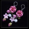 Wholesale polymer clay flower earring