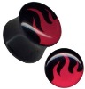 Wholesale redfire plug jewelry ear tunnel ring body piercing jewelry