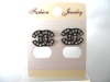Wholesale rhinestone hip hop earring studs