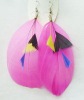 Wholesale True Colors Feather Earrings