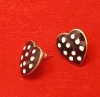 Wholesale 2011 fashion valentine love heart earring with newest design