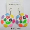 Wholesale Fashion charming earring made of rubber