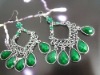 Wholesale charm earring/charm jewelry earring/charm crystal earring