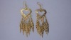 Electroplating earrings