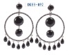 fashion alloy earrings