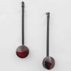 Wholesale Fashionable siam earring