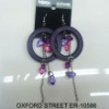Wholesale wood earring charming young earring popular with girls and women
