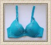 Wholesale Hot Sell Blue Gather Shaping Three Quarters Sexy Lingerie