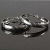 2011 latest stainless steel hoop earring
