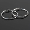 new design popular korean hoop earring