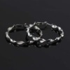 2011 new design pretty small hoop earrings