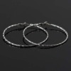 hot selling shining hoop earring
