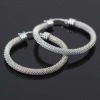 2011 best selling small silver hoop earrings